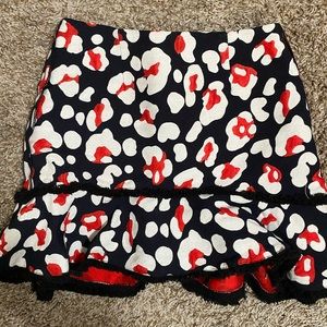 Cute hem detail mini skirts